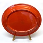 Vintage Syracuse Cantina Cayenne 11  Oval Serving Platter