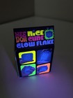 Authentic Schylling Needoh Nice Cube Glow Flake Glow In The Dark Rare Htf Nib