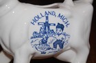 Rare Vintage Holland Michigan Souvenir Cow Windmill Ceramic Creamer Japan