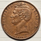 1857 Australia Professor Holloway s Pills And Ointment Penny Trade Token