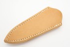 Custom Usa Leather Fixed 3  Blade Dagger Knife Boot Belt Clip Sheath