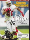 Jerry Rice Signed Sports Illustrated Magazine Autographed Bas 1995