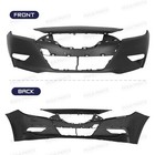 For 2016-2018 Nissan Maxima Bumper Cover Bracket Grille Fog Light Radiator Cover