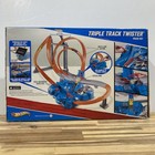 Hot Wheels Triple Track Twister Motorized Track Set 2013 - New