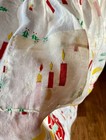 1950s - 1960s Vintage Christmas Holiday Hostess Apron - Organdy - Angels