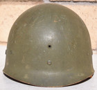 Us Army - Usmc Marines Ww2 Named M1 Fixed Bale Helmet With Seaman Paper Co Liner