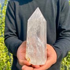 1 9lb Natural Clear Quartz Crystal Point Healing Wand Polished Rock Crystal Rei