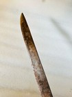 Vintage Iron Blade Carved Hand Forged Knife Khanjar Old Iron Meat Cutting Knife
