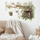 Wall Sticker Flower Decal Birds Tree Branch Vinyl Mural Art Kids Room Home Decor