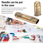 Vintage Needle Case Needle Storage Sewing Needles Holder Stylish Embroidery N   