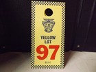 Indy 500 1997 Yellow Lot Hanger Parking Pass At Ims