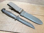 Ww Ii U s n  Mark I Fighting Knife W  Correct Sheath  Camillus Version