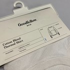 Goodfellow   Co Men s Crew Neck Cotton Blend Thermal Shirt White Large - Nwt