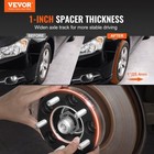 Vevor 1  5 x4 5  Wheel Spacers Wheel Adapters 5 Lug Forged Spacer 4 Pcs Black