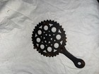 Antique Cast Iron Trivet With Handle     Decorative Stove Trivet