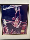 2000   s Photo File Shaquille O   neal Slam Dunk Picture Framed 8x10 Shaq Lakers