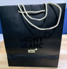 Mont Blanc Boutique Carrier Gift Bags 9x10 Black ivory 10 Pack Classic
