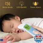 Kiddieware Ear And Forehead Baby Thermometer For Infants To Adults Termometro
