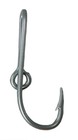 Custom Silver Colored Eagle Claw Fish Hook Hat Pin Fish Hook Tie Clip