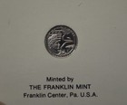 Platinum 1972 Apollo 17 Eyewitness Mini-coin With Coa  1 3 Grams Platinum