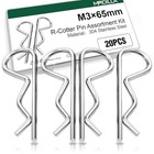 Pcs Cotter Pins R Clips  Stainless Steel Hitch Pin Clips For Trailer  20