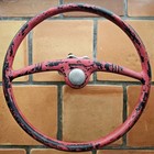 Vintage Kainer Hydroplane Racing Boat Steering Wheel   Cable Pulley Housing  15   