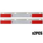 2xmount Semi Truck Trailer Mud Flaps Aluminum Alloy Top Hanger Reflector Holder