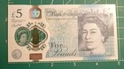 Uk Great Britian 5 Pound Note 2015  P-394 Unc Polymer