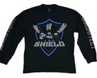 Wwe Authentic The Shield  fist   reigns Rollins Ambrose  Long Sleeve Shirt Men L