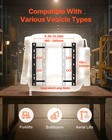 Forklift Seat Mower Tractor Seat Adjustable Back Seatbelt   Headrest Universal