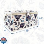 Wooden Sewing Basket Empty Large Box With Removable Tray  Stylish