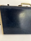 Vintage Samsonite Shwayder Bros Inc Blue Marble Luggage Suitcase Hard Shell