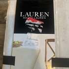 Ralph Lauren 70  Round Linen Blend Marley Natural White Designer Tablecloth New