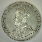 1929 Canada Nickel 5 Cents Canadian Vf 5c Coin Very Fine