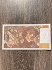 France 100 Francs Banknote Eug  ne Delacroix 1990 Obsolete Currency
