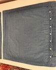 Ralph Lauren Euro Pillow Shams 30    Cote D   azur Collection Blue Wht Stripe Set 2