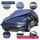 Tesla Model 3 Car Cover Waterproof All Weather  6 Layers Outdoor Full Exterior C