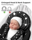 Infant Car Seat Insert  Head And Body Support  Reversible Newborn Insert Comp 