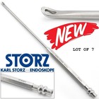 Karl Storz 474001 Freer Suction Lot Of 7 Elevator With Stylet   Luer Lock 19 Cm