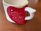 Rare Old Spice Shaving Soap Mug With Soap Cake Vintage   Original Refill Label