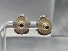 Vintage Navajo Sterling Silver Turquoise Stud Pierced Earrings