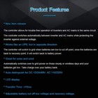 Moes Dual Power Solar Wind Charge Controller Automatic Transfer Switch 50a 5 5kw