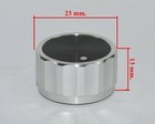 10pcs  Vintage Japan  Aluminum Volume Control Knob 23mm  X 13mm  Audio Diy Part