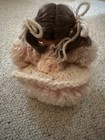 Vintage Pink Crocheted Doll