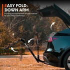 Hitch Mount Bike Rack 4 Bicycle Carrier Foldable For Suv Truck Car 2 Inch
