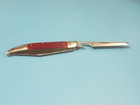 Rough Ryder Rr1401 Fish Knife Red Jigged Bone 2 Blade Pocket Folder 5  Closed