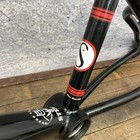 Vintage Schwinn Predator Bmx Bike Frame 20in Black Steel Old School Race