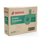 Dealmed Alcohol Swabstick 3 s  25 box  case Of 10 