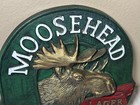 Vintage Moosehead Canadian Lager Beer Sign 3d Bar Sign