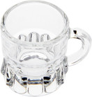 12-pack 1 Oz Mini Beer Mug Shot Glasses With Handles For Men - Clear  1 57 X    